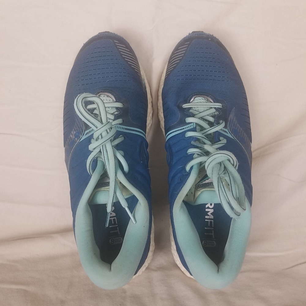 Saucony Womens Triumph 17 S10544-25 Running Shoes Sneakers 11 Teal Blue FormFit